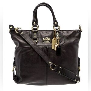 Coach Madison Leather Julianne Tote